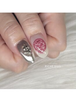 人気マンガ！概念ネイル