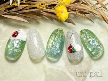 ウニネイル(uni nail)/サンプルデザイン　リッチ