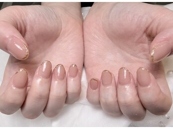 ブランネイル(BLANC.nail)の写真/オフィス系のデザインで上品な指先へ。大人にシンプルネイルが叶います♪