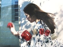 ネイルアンドアイラッシュサロン エスポアール(nail&eyelash salon espoir)/クリアレッドネイル　75分コース