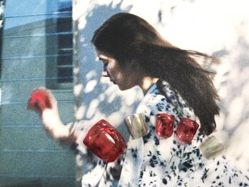 ネイルアンドアイラッシュサロン エスポアール(nail&eyelash salon espoir)/クリアレッドネイル 75分コース