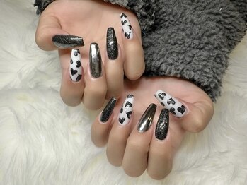 長さ出し+フリーデザイン