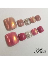 ネイルズアジュール アピタ新潟西店(Nailz Azur)/フット　定額デザインＣコース