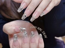 ウサギネイル 新大久保店(usagi nail)/キラキラネイル