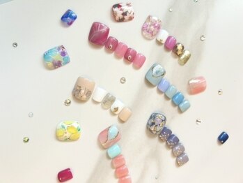 ララヴィー(Lalavie)の写真/【巻き爪にならない、フットネイル巻き爪やトラブルがある方でも大丈夫♪】幅広い美足メニューをご用意♪