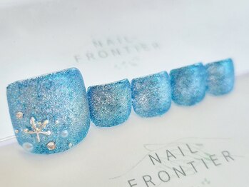 ネイルフロンティア 吉祥寺(NAIL FRONTIER)/ちはる♪マリンブルー5480円～