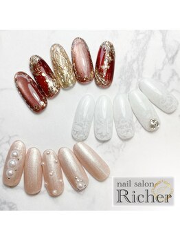 エスフィーネイルサロン リシェル(Esfy nailsalon Richer)/2026年1月 トレンドアート