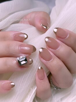 リアンド(Li&)/フレンチミラーネイル