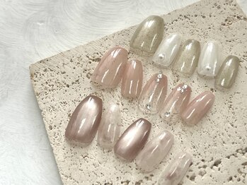 クレオ 名古屋駅店(Cleo)の写真/オフィスネイルにぴったりの【オフィス・ワンホン定額コース】★丁寧なケアで浮きにくいモチの良さを実感！