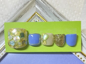 クバーナ(CUBANA)/【FOOT】シェルアート☆￥8,800