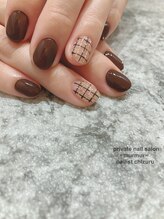 プライベート ネイルサロン マーマ(murmur)/チェックネイル