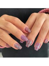 コロレ(colore')/チェックネイル