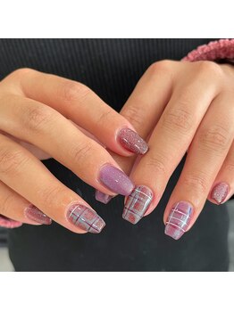 コロレ(colore')/チェックネイル