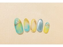 ヴァンネイル(VINGT NAIL nail&eye beauty)/大人気マグ×ニュアンスネイル