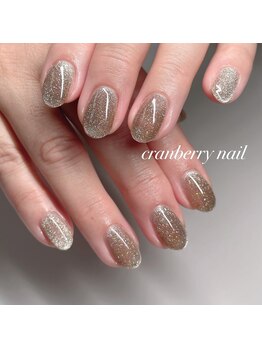 クランベリーネイル 代官山 恵比寿(cranberry nail)/マグネットネイル