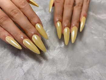 キュウキュウ(99-QQ)/夏ネイル長さだしオーロラネイル