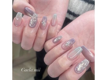 カエラ(Caela)/マグネットにキルティングネイル