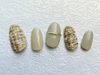 ツイードネイル