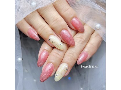 ピーチネイル(Peach nail)の写真