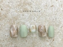 マリーネイルズ 横浜店(MARIE NAILS)/定額￥7,700 &nbsp;ニュアンス　0122b