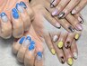 【大人可愛い】定額ジェルネイル¥7,000(7,700)☆ハンドorフット☆ブログ参照