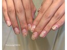 クリア★グリッター×ホロネイル