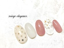 ソワージュ エレガンス(Soiege Elegance)/フラワーネイル