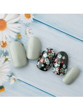 ラ カゼッタ(La casetta)/フラワー×ピスタチオネイル