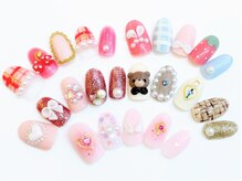 ネイルコレクション ピンク(Nail Collection Pink)/ジェル定額￥9990☆量産♪アート