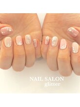 ネイルサロン グリッター(NAIL SALON glitter)/ブライダルネイル