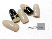 ネイルグラマラス 西新井店/《パラジェル》バイカラー 春色