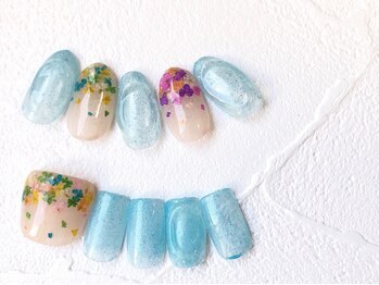 ハンド&フットお揃い♪