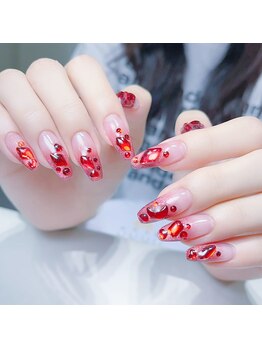 クイーンズビューティーサロン 新宿本店(Queen's beauty salon)/チップアートやり放題&つけ放題