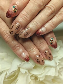 コーラル(CORAL)/レオパードアート