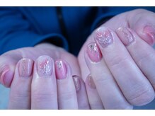 プチリリィ(Petit Lily)/エレガントなお花ネイル