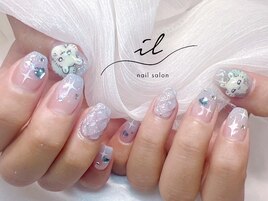 3D×キャラクターネイル