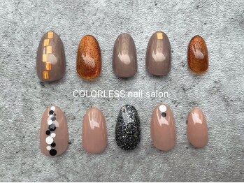 カラーレス(COLORLESS)/9月new design☆シンプルコース