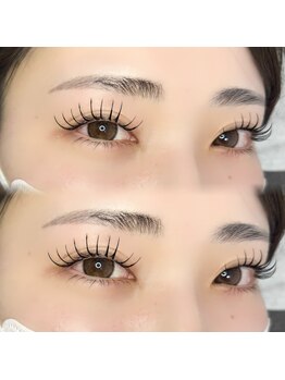 アムール(AMOUR)/フラット120本+下まつ毛20本