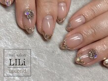 リリ セカンド(LILi second.)/上品ガラスフレンチパーツ　追加