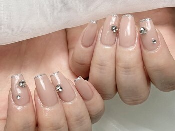 イーナネイル(i-na Nail)の写真/《喜多方/塩川町》きれいめシンプルデザインや手描きのフラワーアートは《i-na Nail》におまかせを◎