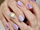 シンプル華やかネイル