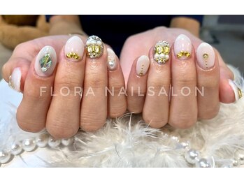 フローラ(FLORA)/ジェル持ち込みゴージャス