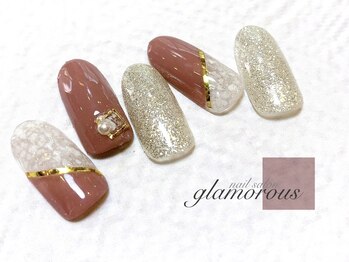 ネイルグラマラス 西新井店/《パラジェル》バイカラー 春色