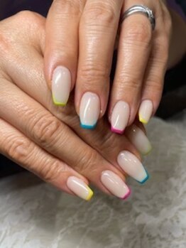 キュアエヌ(cure.n)/夏先取りネイル☆