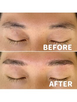 メイクマン 恵比寿西口店(MAKEMAN)/毛流れを整えて自然な仕上がりに