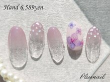 プラスネイル 北千住東口店(PLUS NAIL)/【3060】定額6,589円シェル