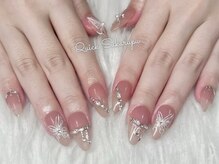 クイックスカルプ 新宿店(Quick Sukarupu)/蝶ネイル