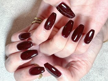 キャッツアイ東京 新宿店(Cat's eye TOKYO)/ボルドーワンカラー