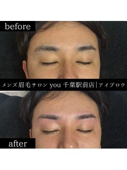 ユー 千葉駅前店(you)/メンズ眉毛/メンズ眉/千葉駅