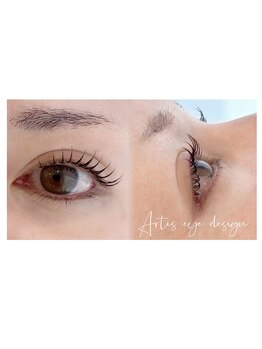 アーティス ヘア デザイン(Artis hair design)/どの角度からも綺麗なまつ毛